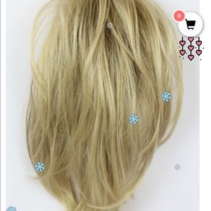 Human hair 14” topper spring honey